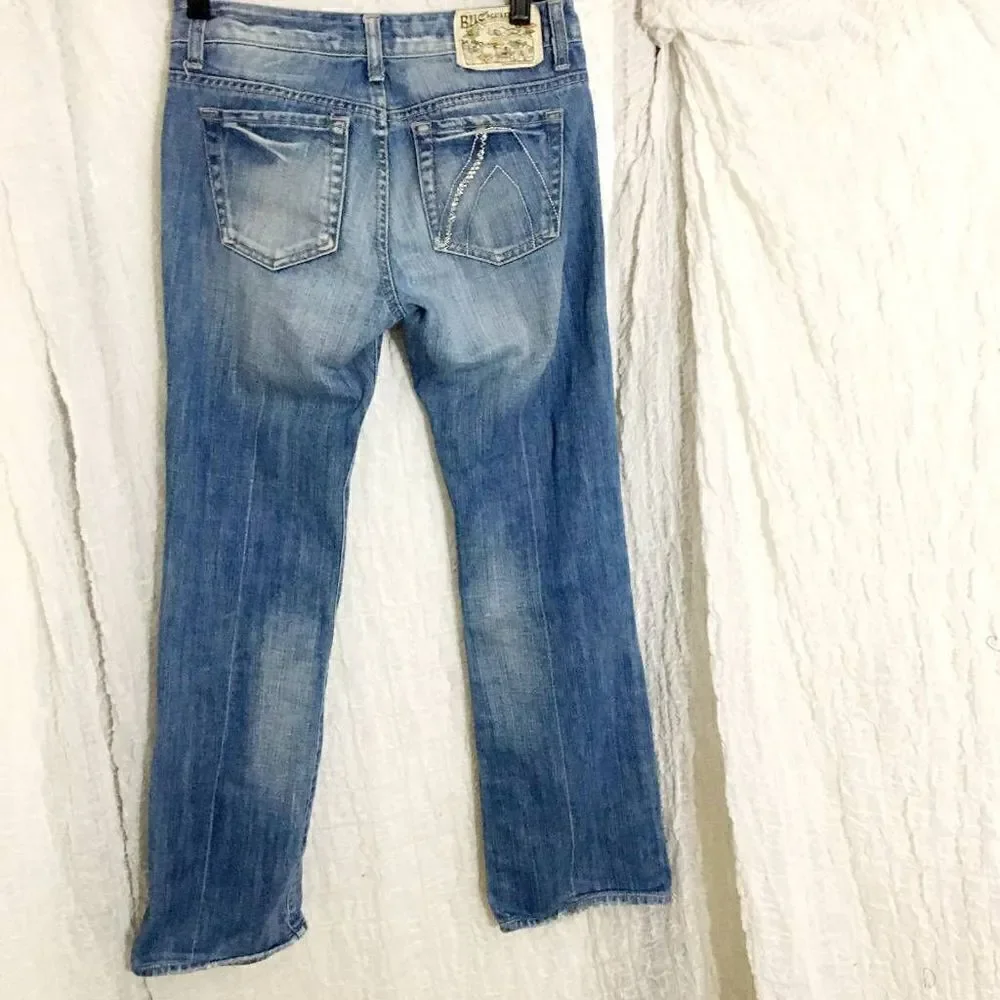 Buckaroo Distressed Bootcut Jeans Size 26 - Picture 2 of 10